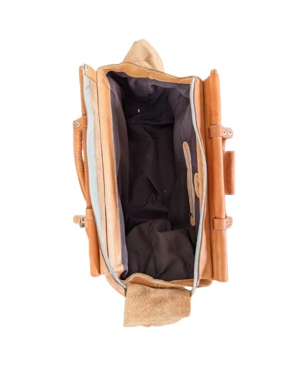 Sergios Collection - Leather Overnight/Weekender bag